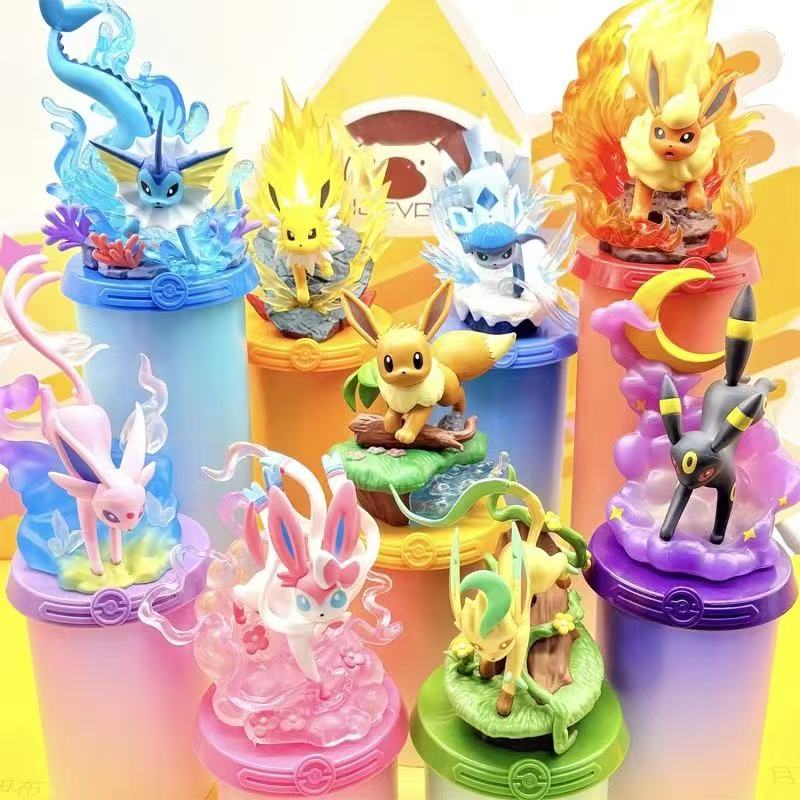 Pokemon Anime Merchandise - Anime Pokemon Funism Adventure Eevee Family