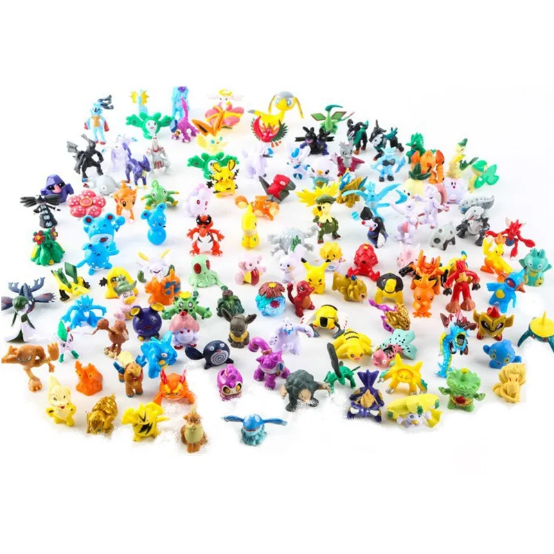 Pokemon Anime Merchandise - 2-3CM Pokemon Anime Figure Pikachu Cute