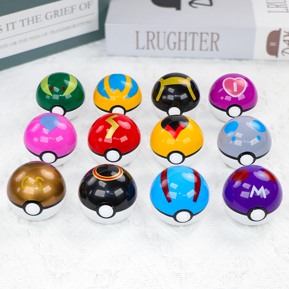 Pokemon Anime Merchandise - 12PCS Pokemon Ball Pokeball Pikachu Pokeball