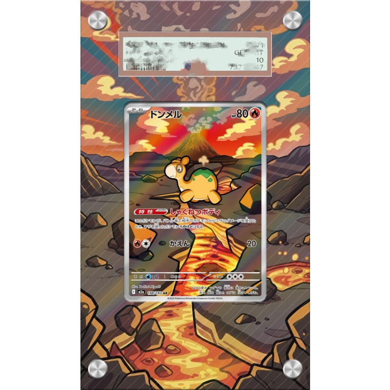 Anime Merchandise From Japan - Art Display for Pokemon Numel Card