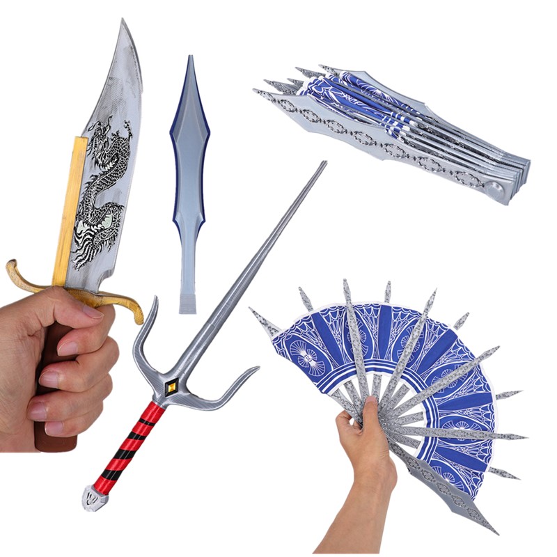 Cosplay Prop Sword - Mortal Cosplay Kombat Folding Fan Fantasia