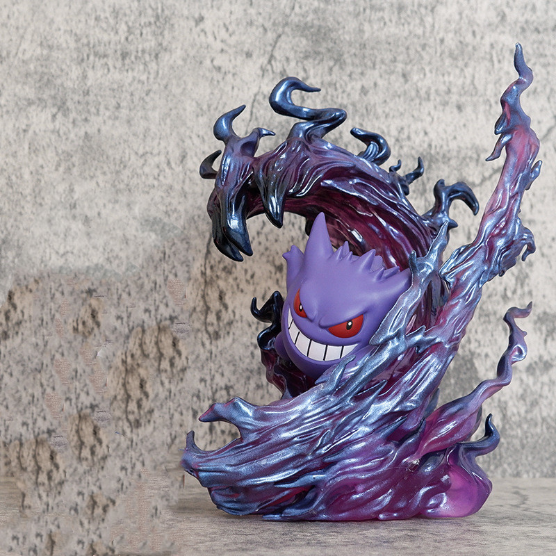 Pokemon Anime Merchandise - 19cm Anime Pokemon Gengar Battle Ver.