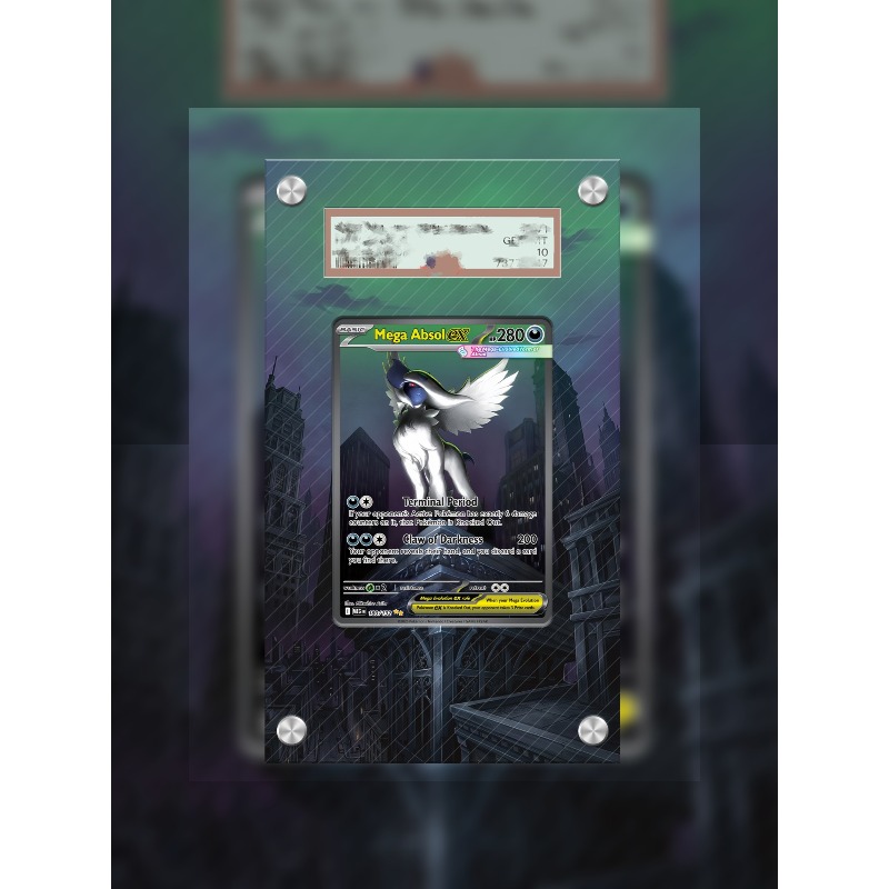 Anime Merchandise From Japan - Art Display for Pokemon MegaAbsol Card