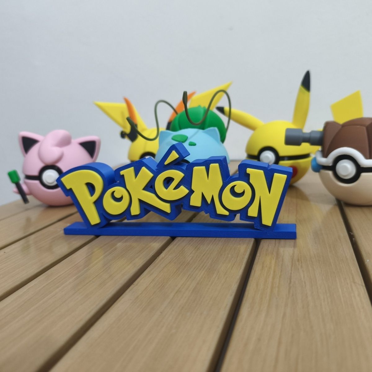 Pokemon Anime Merchandise - Pokemon standee logo display new model