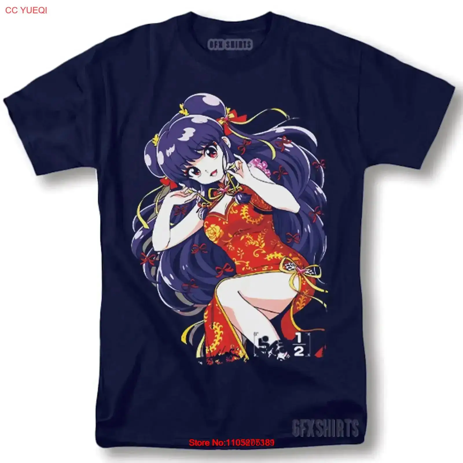 Anime Girl Merchandise - Ranma 1 2 T Shirt Anime