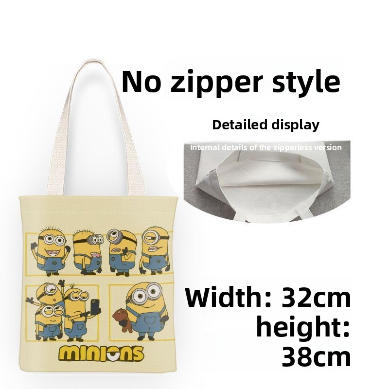 Minions movie animation cartoo - Anime Tote Bag ulasan dan harga