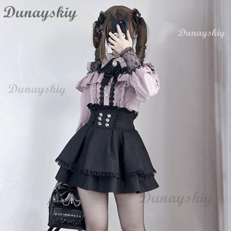 Jirai Kei Lolita Outfit Girls  - Anime Girl Merchandise ulasan dan harga