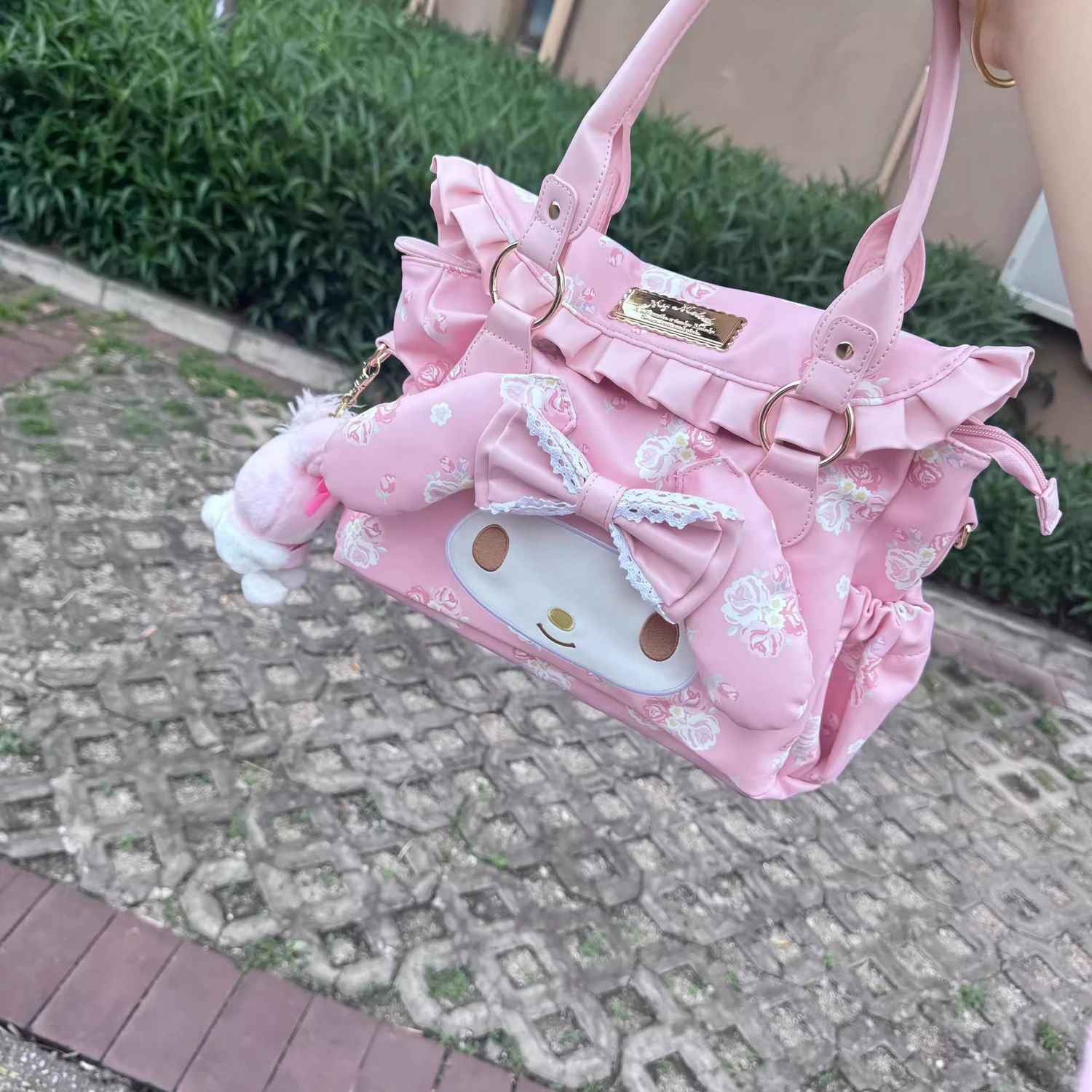 My Melody Cartoon Cute Shoulde - Anime Tote Bag ulasan dan harga