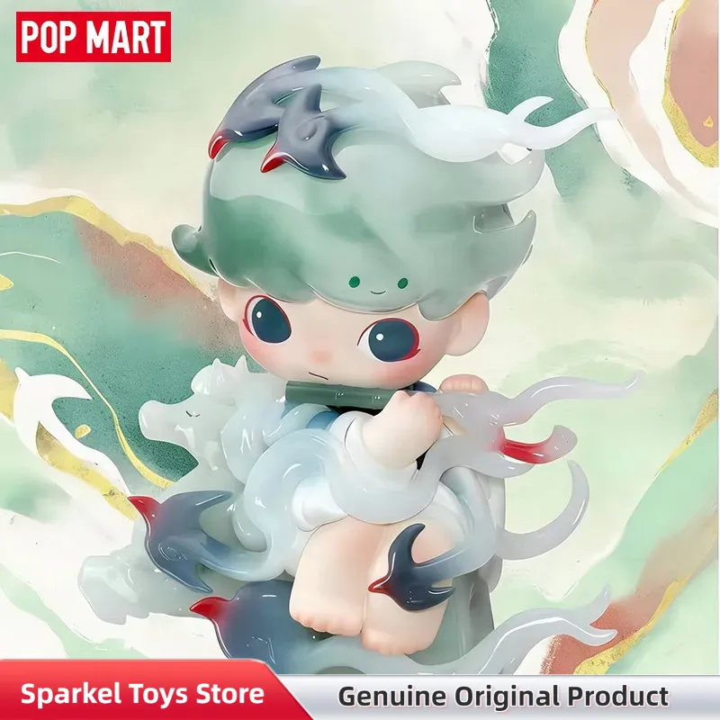 Genuine POPMART The Golden Gal - Anime Merchandise Box ulasan dan harga