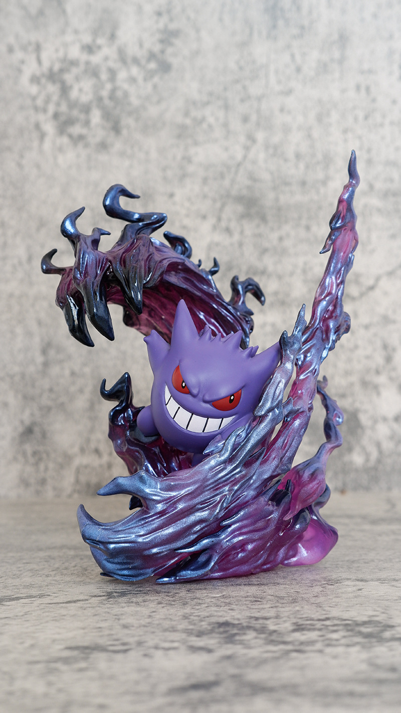 19cm Anime Pokemon Gengar Batt - Pokemon Anime Merchandise ulasan dan harga