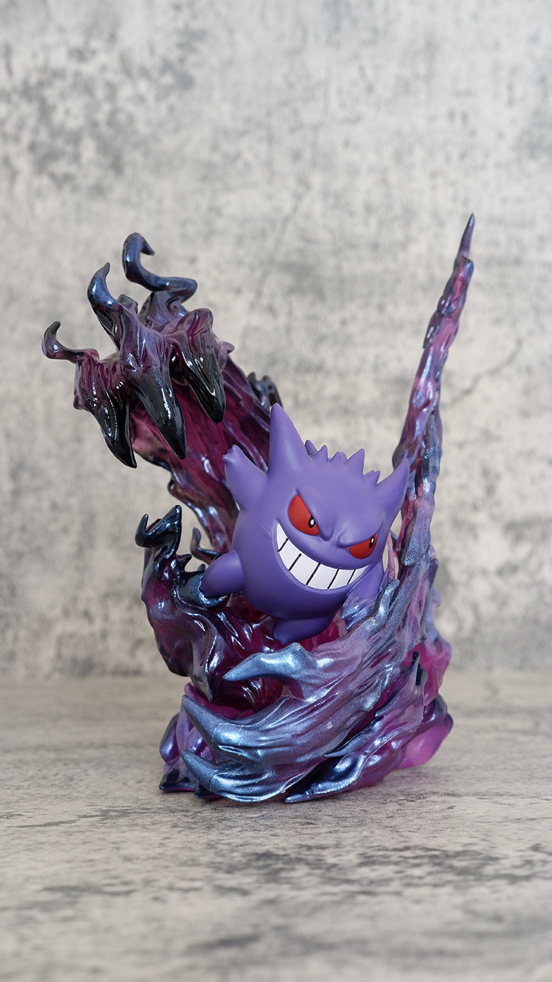 19cm Anime Pokemon Gengar Batt - Pokemon Anime Merchandise ulasan dan harga