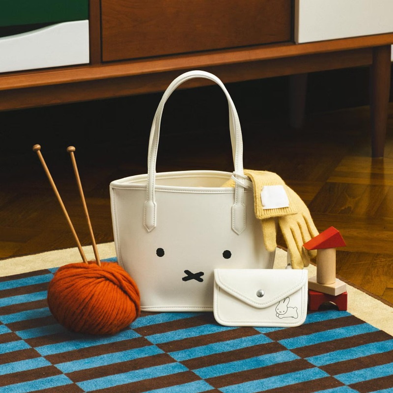 2PCS Kawaii Miffy Series Tote  - Anime Tote Bag ulasan dan harga