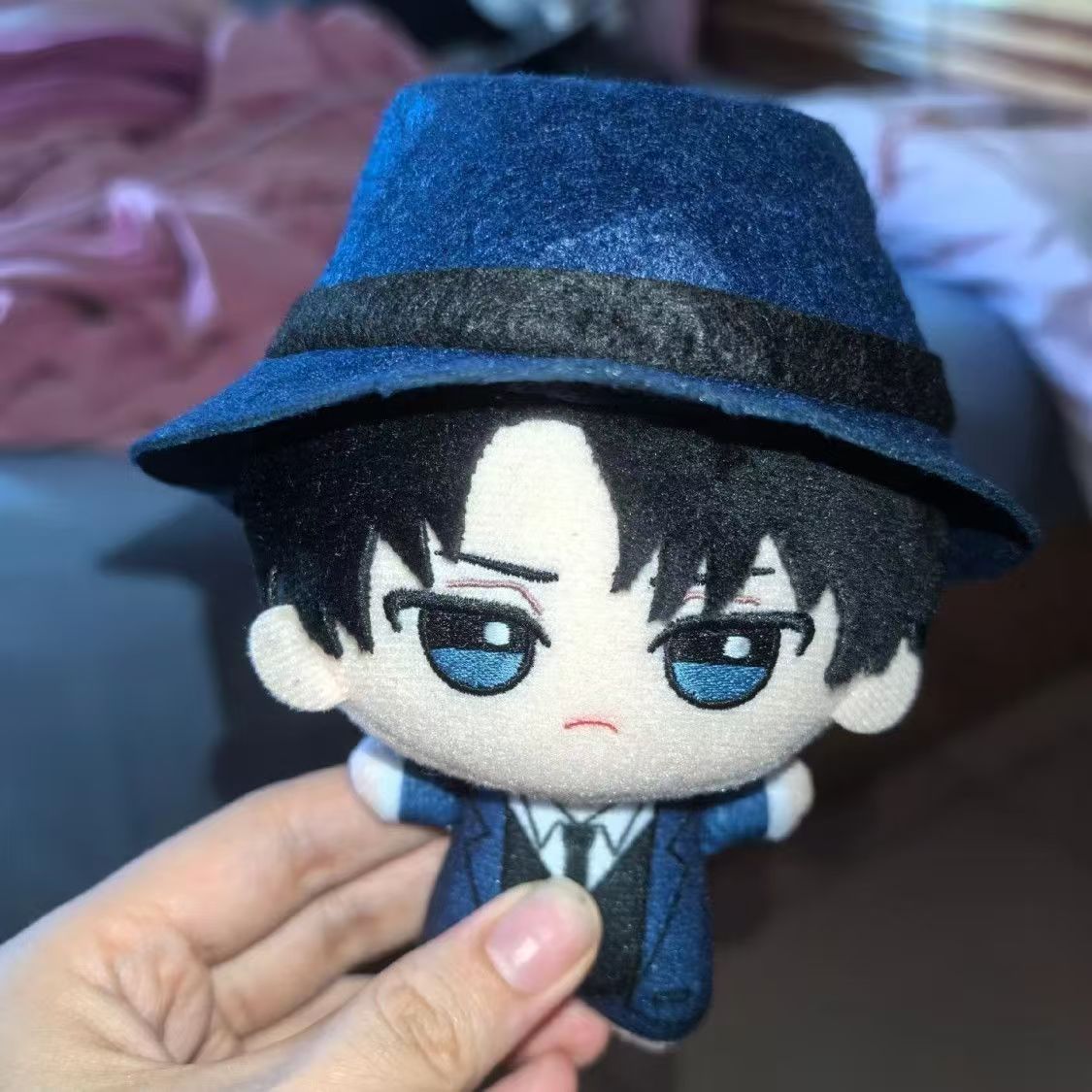 10cm Levi Ackerman Plushie Ani - Anime Merchandise For Sale ulasan dan harga