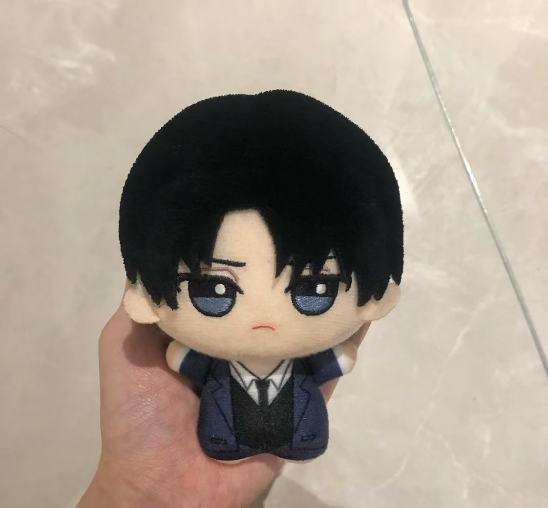 10cm Levi Ackerman Plushie Ani - Anime Merchandise For Sale ulasan dan harga