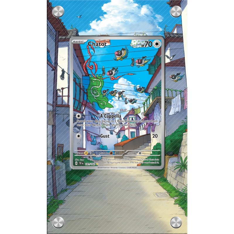 Art Display for Pokemon Chatot - Anime Merchandise From Japan ulasan dan harga