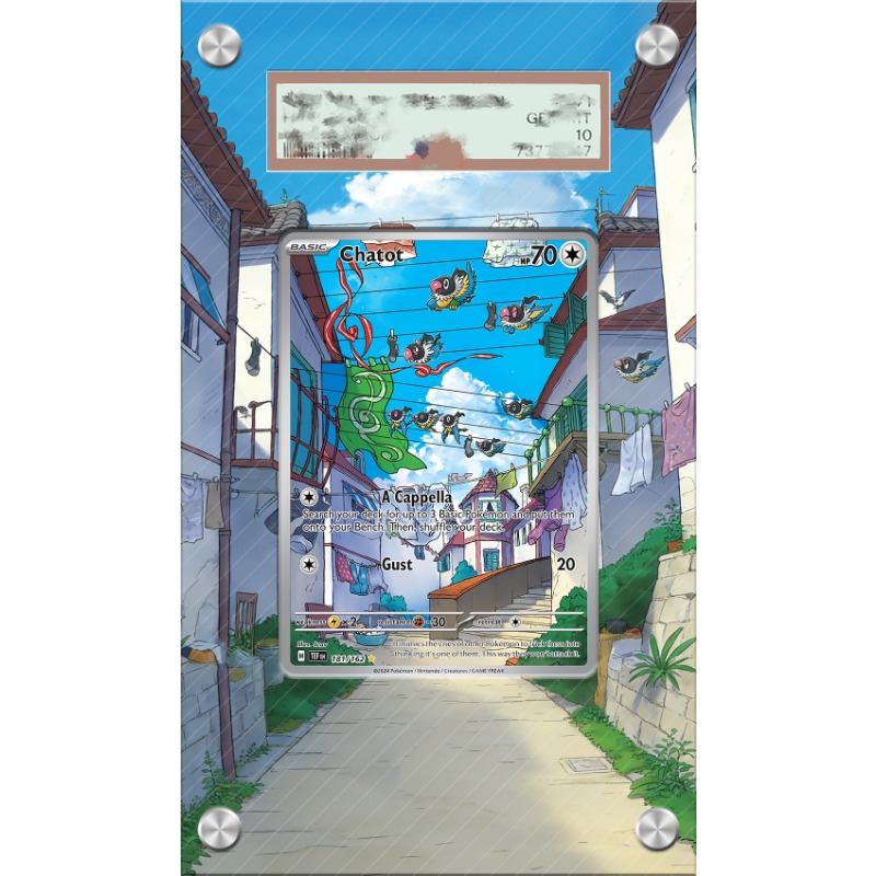 Art Display for Pokemon Chatot - Anime Merchandise From Japan ulasan dan harga