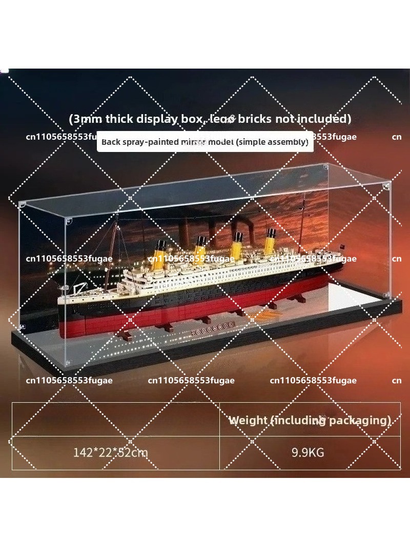 Suitable for 10294 Titanic mod - Figure Display Box ulasan dan harga