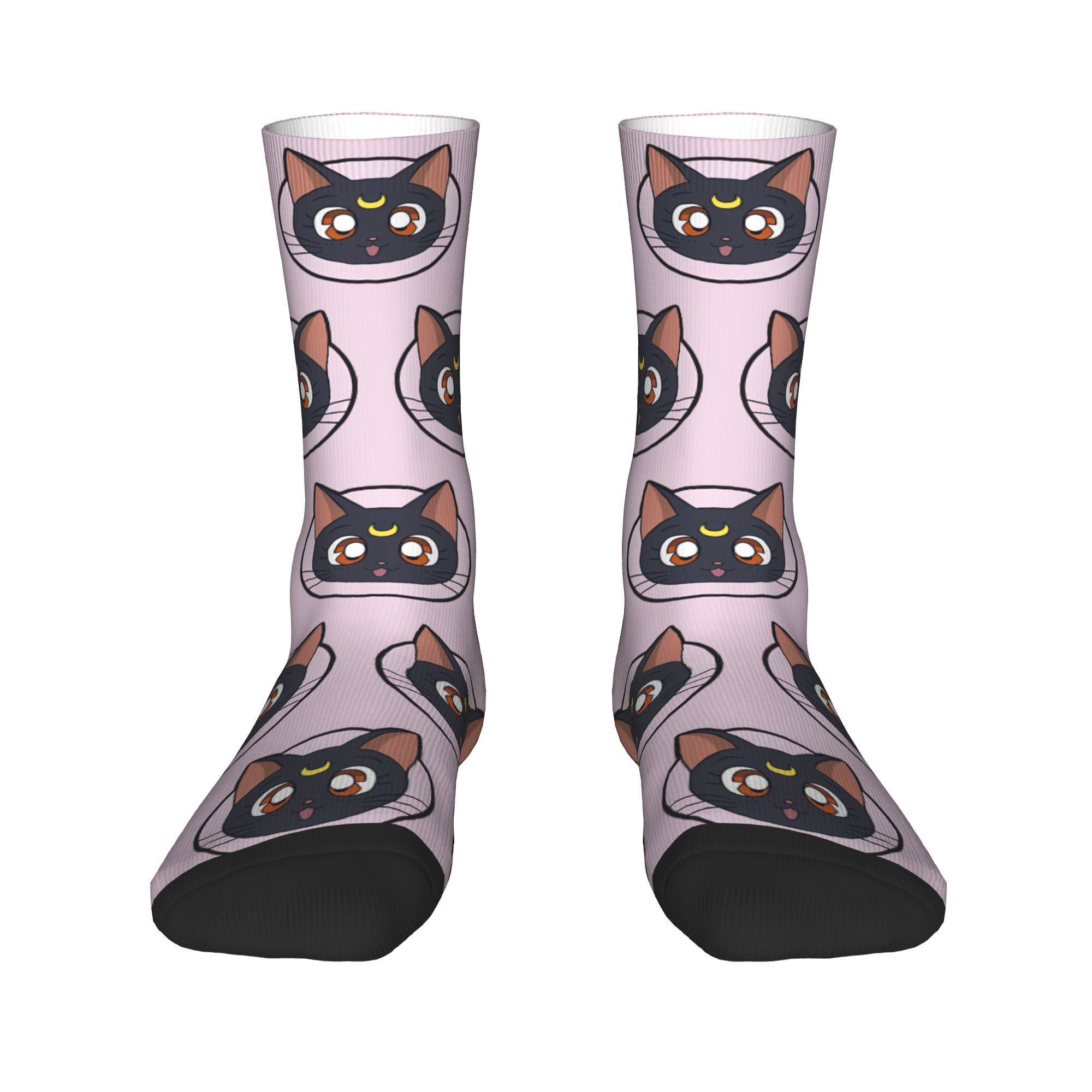 Trendy Unisex Crew Socks Sailo - Anime Girl Merchandise ulasan dan harga