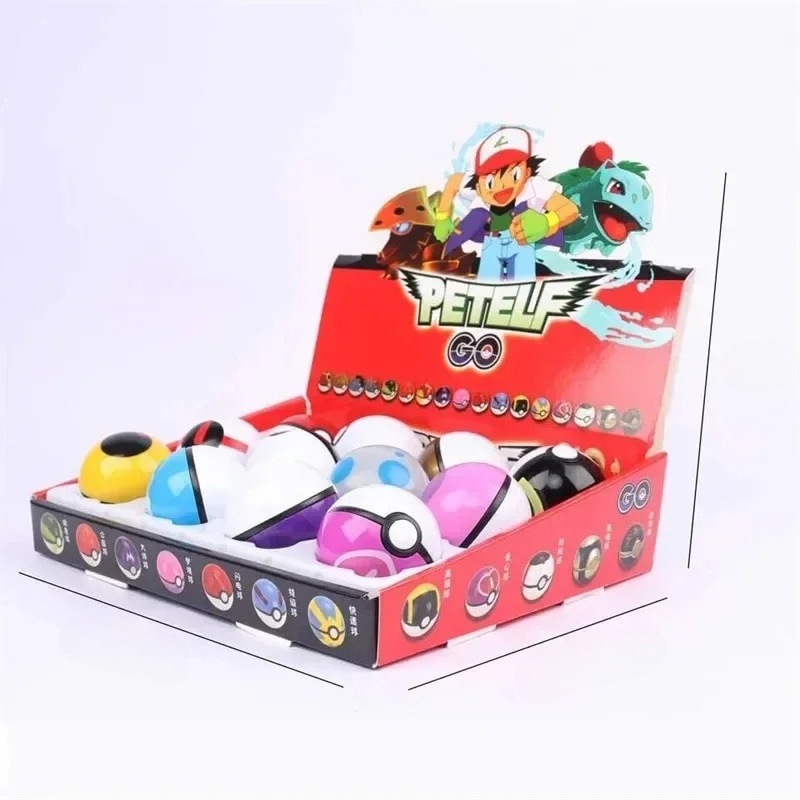 Pokemon Figure 12pcs/Set Poké  - Pokemon Anime Merchandise ulasan dan harga