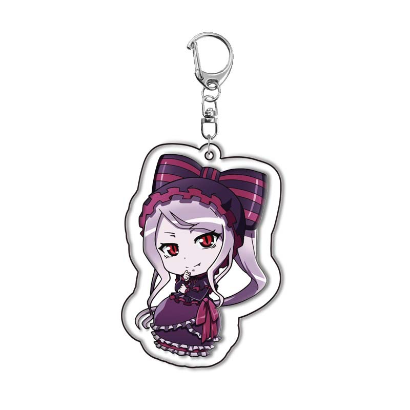 Overlord Albedo Anime Keychain - Overlord Anime Merchandise ulasan dan harga