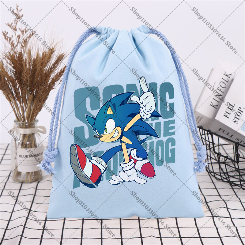 Anime Game Cute Print Drawstri - Anime Tote Bag ulasan dan harga