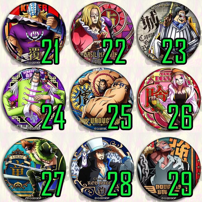 One Piece Anime Badge Pin Set  - Luffy Anime Merchandise ulasan dan harga