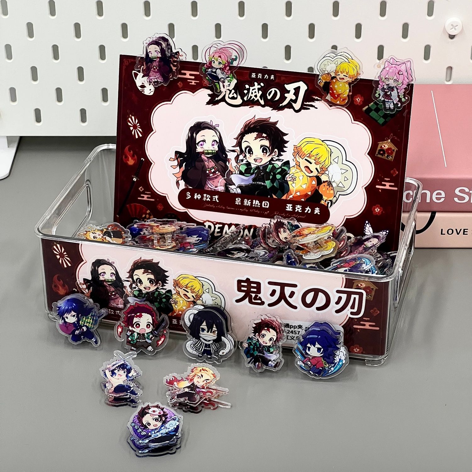 Full box of Demon Slayer PP fo - Anime Merchandise Box ulasan dan harga