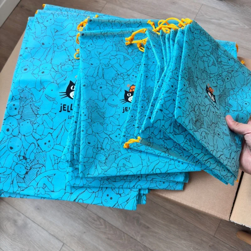 Blue Kawaii Non woven Fabric D - Anime Tote Bag ulasan dan harga